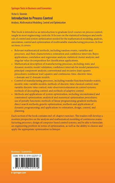 Produktbild: Introduction to Process Control
