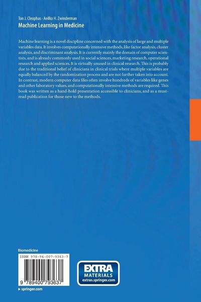 Produktbild: Machine Learning in Medicine