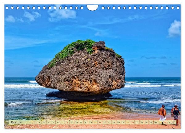 Produktbild: Reise in die Karibik - von den Bahamas bis Aruba (Wandkalender 2026 DIN A4 quer), CALVENDO Monatskalender