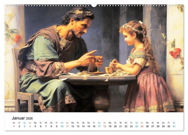Produktbild: Szenen aus dem Antiken Griechenland (Wandkalender 2026 DIN A2 quer), CALVENDO Monatskalender