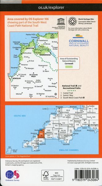 Produktbild: Newquay and Padstow
