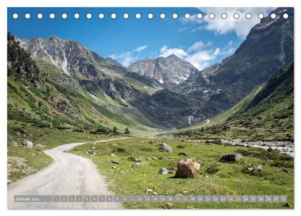 Produktbild: Wanderwege in Europa (Tischkalender 2026 DIN A5 quer), CALVENDO Monatskalender