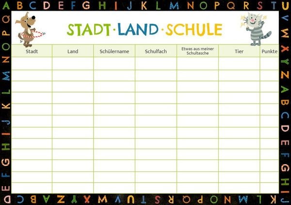 Produktbild: Meine superschlaue kunterbunte Schulstart-Box