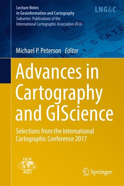 Produktbild: Advances in Cartography and GIScience