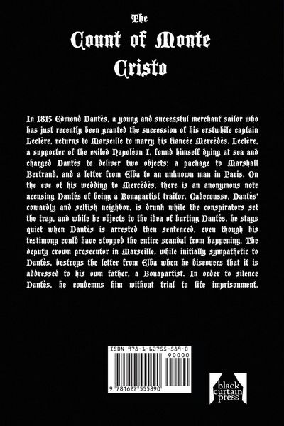Produktbild: The Count of Monte Cristo - A Classic Novel of Betrayal, Revenge, and Redemption