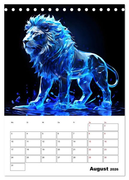Produktbild: Die Konstellationen der Sterne (Tischkalender 2026 DIN A5 hoch), CALVENDO Monatskalender