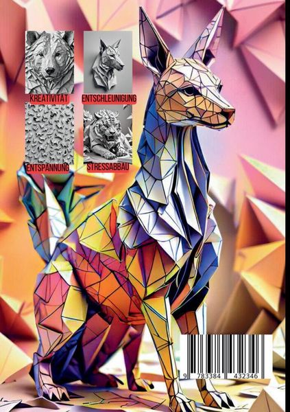 Produktbild: Das Origami Ausmalbuch