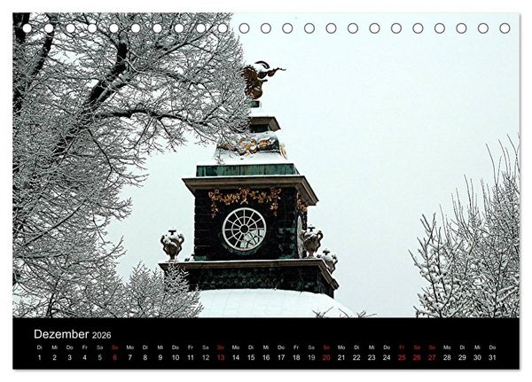 Produktbild: Potsdam 2026 (Tischkalender 2026 DIN A5 quer), CALVENDO Monatskalender