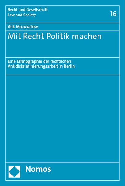 Produktbild: Mit Recht Politik machen