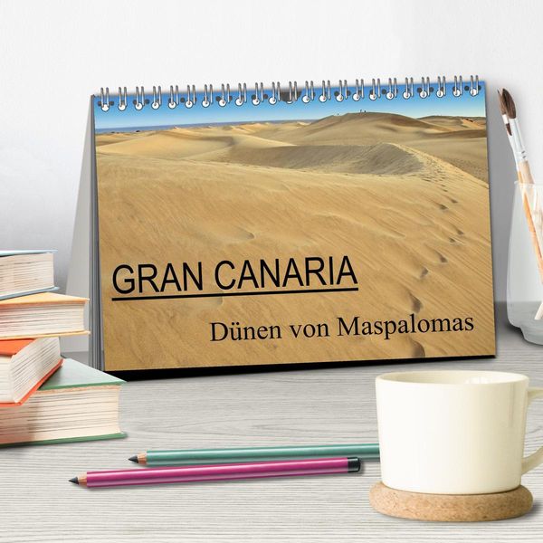 Produktbild: GRAN CANARIA/D&uuml;nen von Maspalomas (Tischkalender 2026 DIN A5 quer), CALVENDO Monatskalender