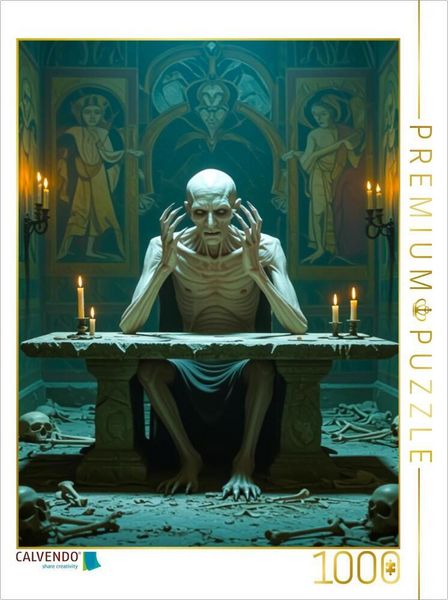 Produktbild: CALVENDO Puzzle The Pale Man, aus Pan's Labyrinth | 1000 Teile Lege-Gr&ouml;&szlig;e 64x48cm Foto-Puzzle f&uuml;r gl&uuml;ckliche Stunden