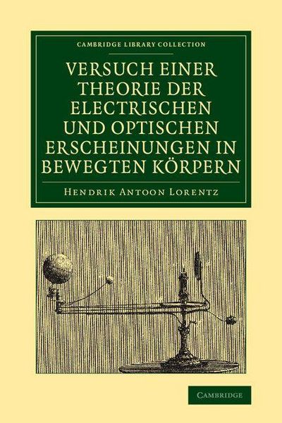 Produktbild: Versuch Einer Theorie Der Electrischen Und Optischen Erscheinungen in Bewegten Korpern
