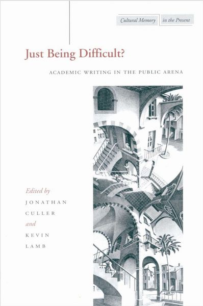 Produktbild: Just Being Difficult?