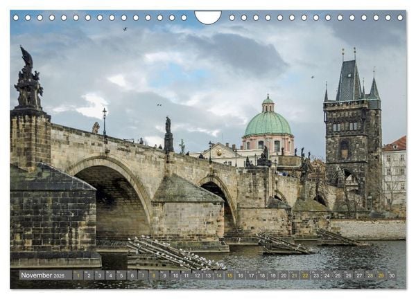 Produktbild: Br&uuml;cken in Europa (Wandkalender 2026 DIN A4 quer), CALVENDO Monatskalender