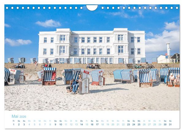 Produktbild: Sommer auf Norderney (Wandkalender 2026 DIN A4 quer), CALVENDO Monatskalender