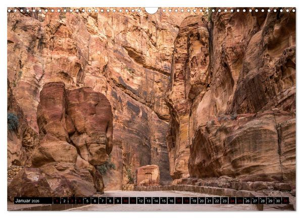 Produktbild: Petra - Jordanien (Wandkalender 2026 DIN A3 quer), CALVENDO Monatskalender