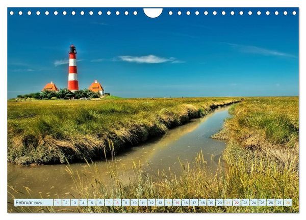 Produktbild: Leucht&uuml;rme - immer wieder faszinierend (Wandkalender 2026 DIN A4 quer), CALVENDO Monatskalender