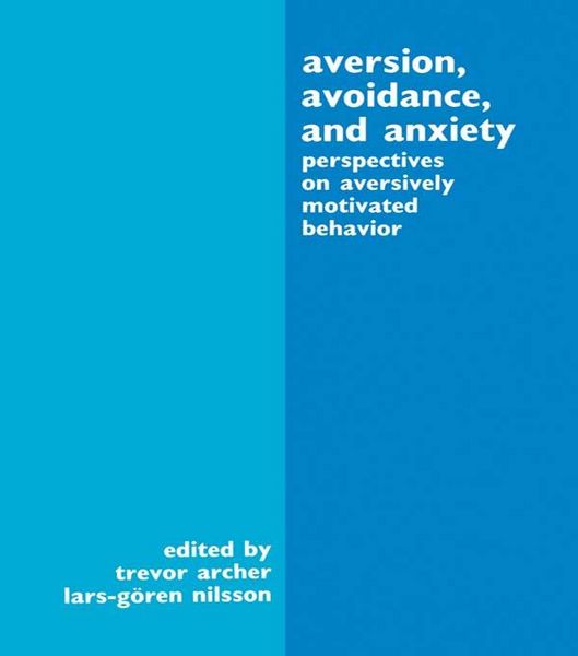 Produktbild: Aversion, Avoidance, and Anxiety