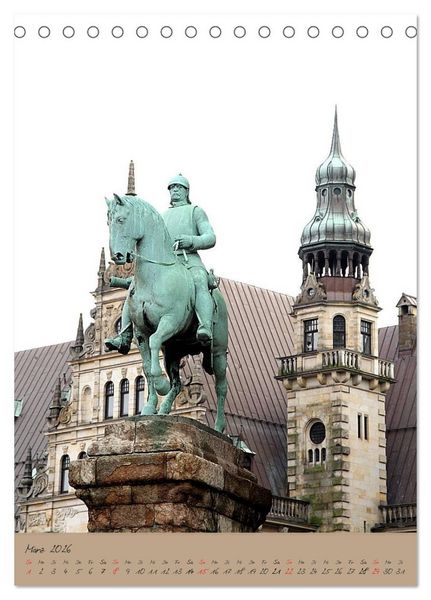 Produktbild: Sch&ouml;ne alte Hansestadt Bremen (Tischkalender 2026 DIN A5 hoch), CALVENDO Monatskalender