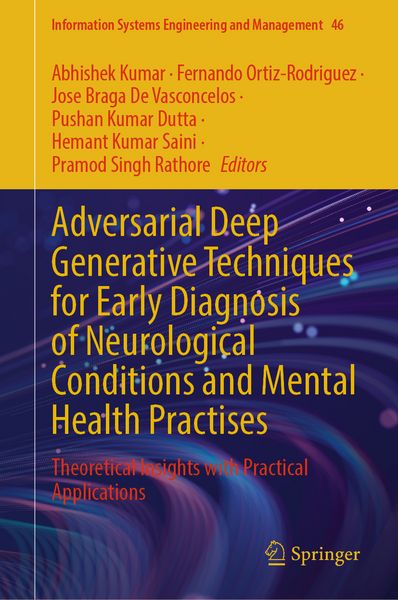 Produktbild: Adversarial Deep Generative Techniques for Early Diagnosis of Neurological Conditions and Mental Health Practises