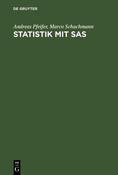 Produktbild: Statistik mit SAS