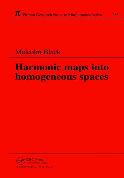 Produktbild: Harmonic Maps Into Homogeneous Spaces