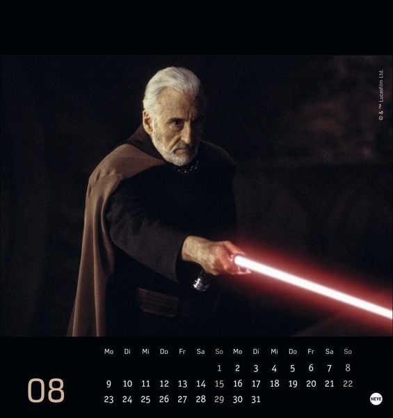 Produktbild: Star Wars Postkartenkalender 2027