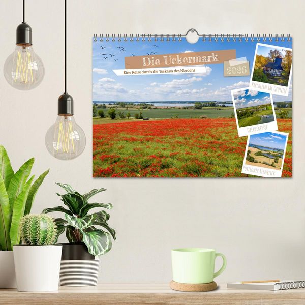 Produktbild: Die Uckermark - Eine Reise durch die Toskana des Nordens (Wandkalender 2026 DIN A4 quer), CALVENDO Monatskalender