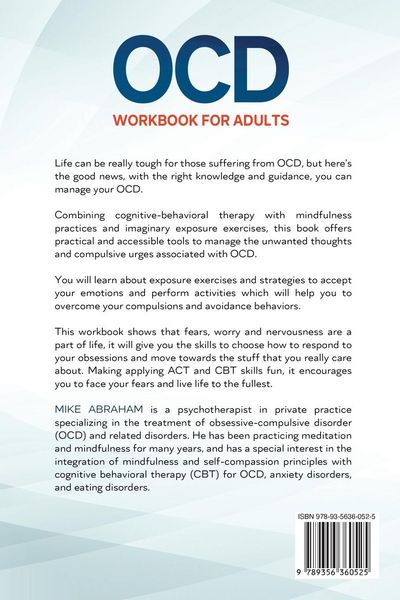 Produktbild: Ocd Workbook For Adults; Workbook For Managing Ocd Using Cognitive Behavioral Therapy, Exposure Therapy, Mindfulness and Act