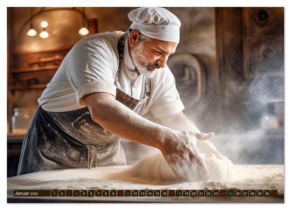 Produktbild: Im Bann des Brotes - B&auml;cker:innen (Wandkalender 2026 DIN A2 quer), CALVENDO Monatskalender
