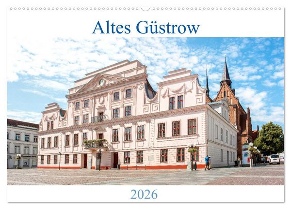 Produktbild: Altes G&uuml;strow (Wandkalender 2026 DIN A2 quer), CALVENDO Monatskalender