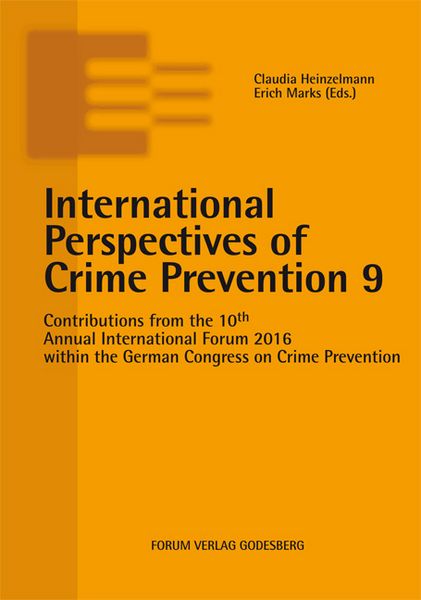 Produktbild: International Perspectives of Crime Prevention 9