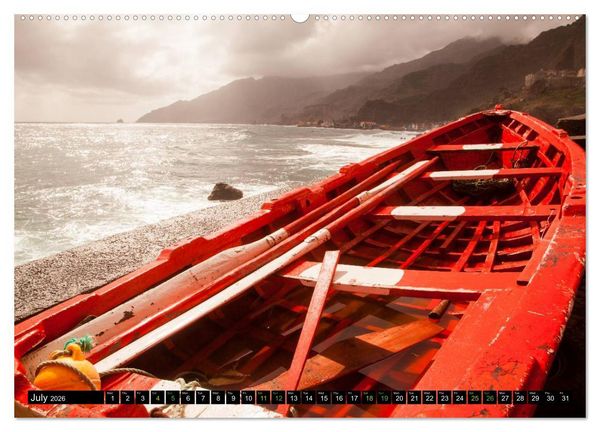 Produktbild: Cabo Verde - Africa's Dream Archipelago (High Quality Premium Wall Calendar 2026 DIN A2 landscape),CALVENDO 12 Month Wall Calendar