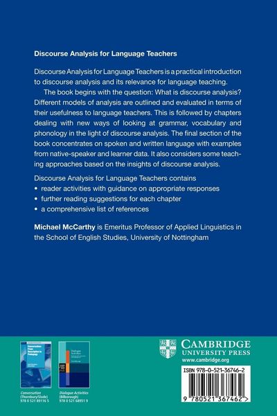Produktbild: Discourse Analysis for Language Teachers