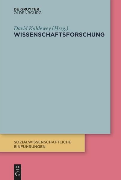 Produktbild: Wissenschaftsforschung