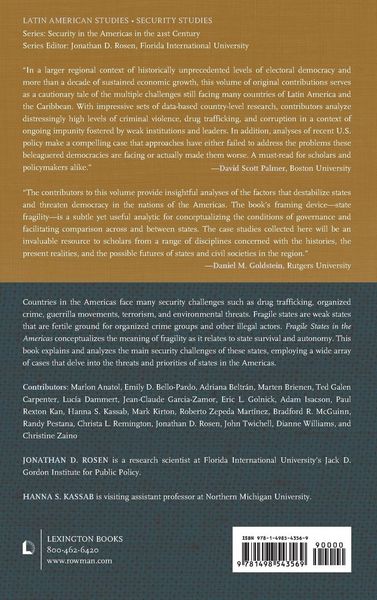 Produktbild: Fragile States in the Americas
