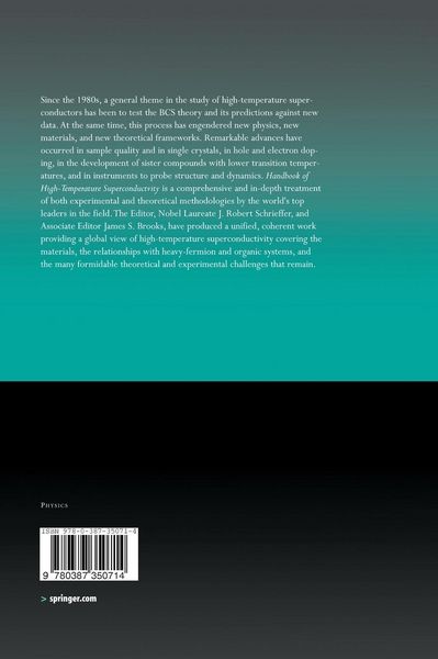 Produktbild: Handbook of High -Temperature Superconductivity