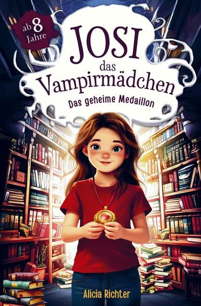 Produktbild: Josi das Vampirm&auml;dchen - Ein spannendes Kinderbuch ab 8 Jahren &uuml;ber Mut, Freundschaft und die Kraft, anders zu sein (Gro&szlig;e Schrift f&uuml;r Erstleser)