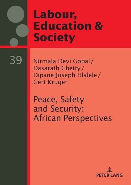 Produktbild: Peace, Safety and Security: African Perspectives