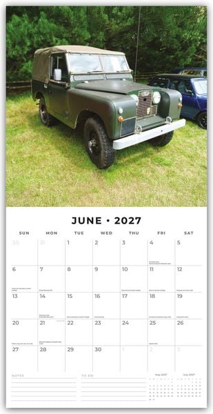 Produktbild: British Classics &ndash; Klassische britische Autos 2027 &ndash; 16-Monatskalender