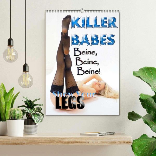 Produktbild: KILLERBABES - Show Your Legs! (Wandkalender 2026 DIN A2 hoch), CALVENDO Monatskalender