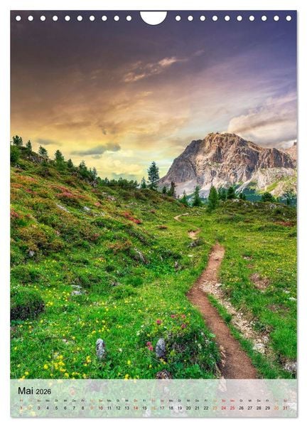 Produktbild: Wandern - meine Leidenschaft (Wandkalender 2026 DIN A4 hoch), CALVENDO Monatskalender