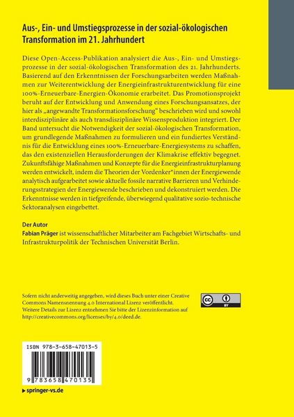 Produktbild: Aus-, Ein- und Umstiegsprozesse in der sozial-&ouml;kologischen Transformation im 21. Jahrhundert