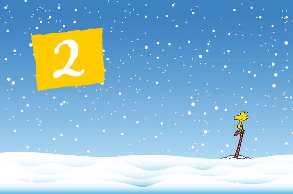 Produktbild: Peanuts Geschenkbuch: Mit Snoopy und den Peanuts durch den Advent