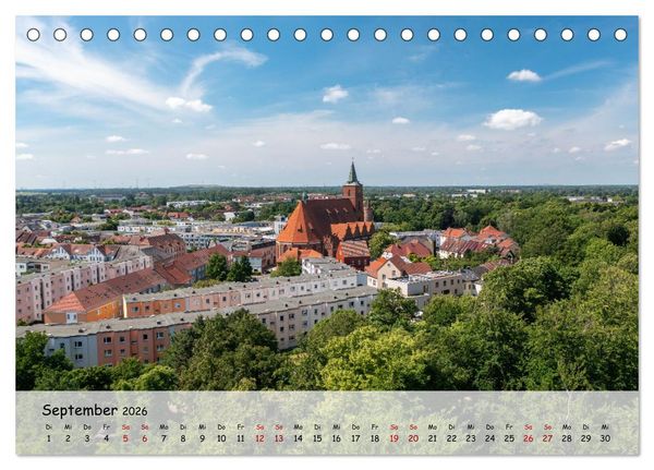 Produktbild: Bernau bei Berlin. Ein Jahr in Bildern (Tischkalender 2026 DIN A5 quer), CALVENDO Monatskalender