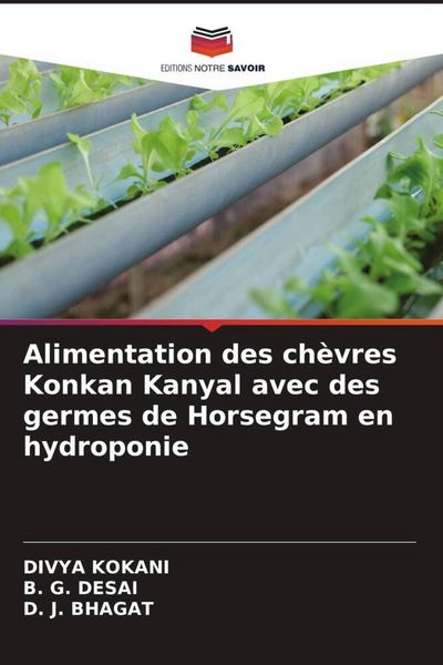 Produktbild: Alimentation des ch&egrave;vres Konkan Kanyal avec des germes de Horsegram en hydroponie