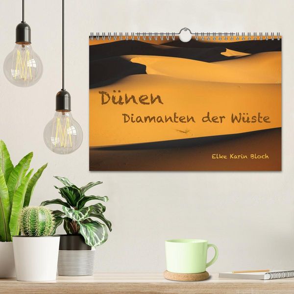 Produktbild: D&uuml;nen. Diamanten der W&uuml;ste (Wandkalender 2026 DIN A4 quer), CALVENDO Monatskalender