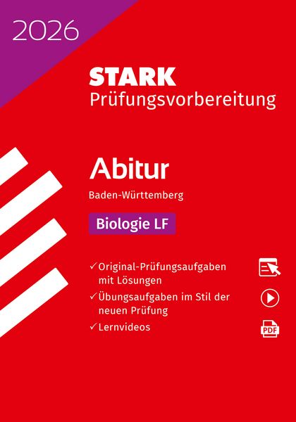 Produktbild: STARK Biologie LF - Abitur 2026 BW - Prüfungsvorbereitung