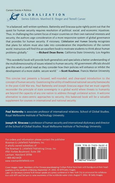 Produktbild: Globalization and Human Security