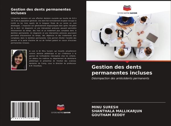 Produktbild: Gestion des dents permanentes incluses